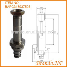 2 Position 3 Way Normally Closed Stainless Steel Tube Electromagnetic Valve Armature